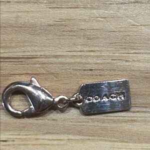 Coach Rose Gold Charm with Lobster Clasp